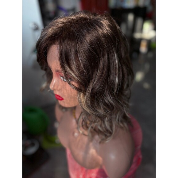 Esthetica wig “Finn” in color Iced Mocha New main image 7